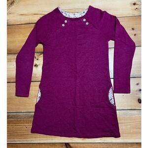Altar'd State Women's Pull Over Tunic Dress. Long sleeve. purple. Size XS